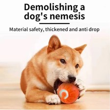Smart Interactive Dog Toy Ball   USB Electronic Automatic Moving  Bouncing Pet.