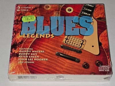 Blues Legends 2-Disc CD Box Set 22 Songs Muddy Waters/Buddy Guy+ *NEW/SEALED*