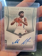Isaiah Stewart Private Signings On Card Rookie Auto