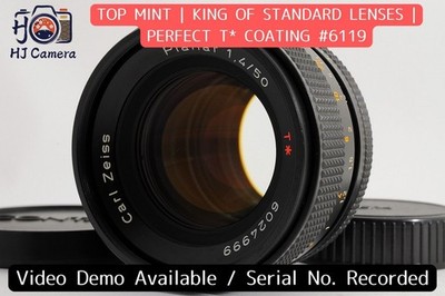 [TOP MINT] Contax Carl Zeiss Planar 50mm f/1.4 T AEJ MF Lens C/Y Mount Japan