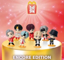 2025 Mcdonald's Tinytan x BTS (Encore Edition) Brand New +Free Sticker Set