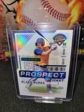 2024 Panini Prospect Edition Baseball Ticket #18 Blake Burke Prizm Brewers