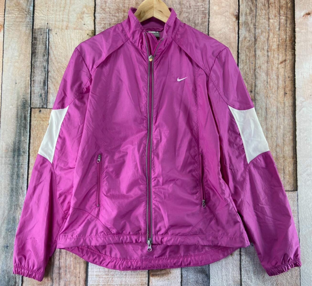 SACAI X NIKE Giacca a vento Nike full zip ventilata running donna media 8 10 viola