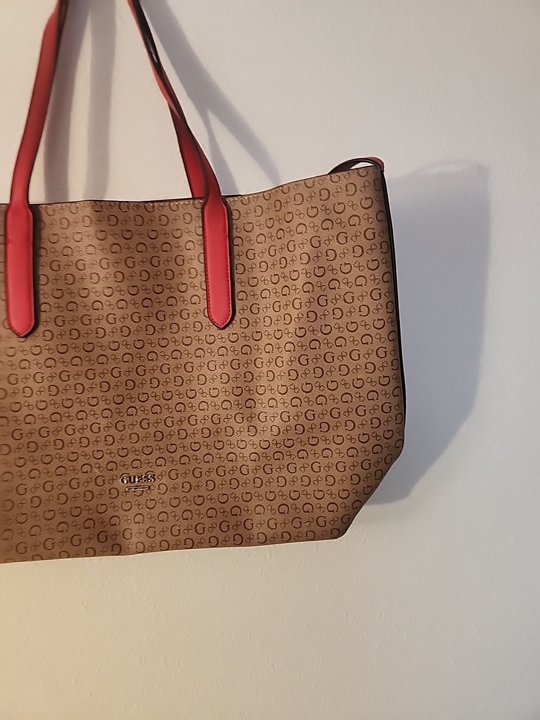 Dark Brown Guess Purse/Handbag. - image 11