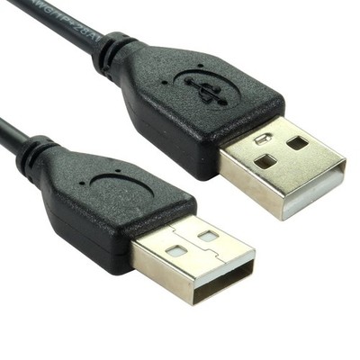 Kabel Direkt 1m USB 2.0 Typ A M auf Typ A M Datenkabel