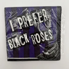 Wednesday Addams I Prefer Black Roses Beverage Napkins 16 Count