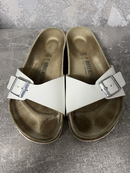 Women Birkenstock Slippers White 38