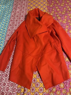 Mackage Wool Coat Red Sz M