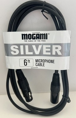 Mogami Silver Series - Silver Series XLR Microphone Cable 6 ft. New!