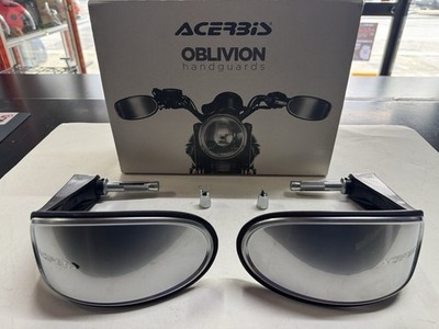 Acerbis Handschützer Mod.Oblivion Cafe Racer Farbe Silber satiniert