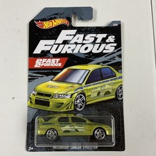 HOT WHEELS 2019 Fast & Furious Walmart Exclusive Mitsubishi Lancer Evolution