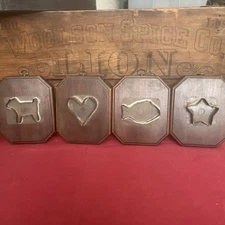 Mid 19Th Century Pennsylvania Dutch German Cookie Cutters Lancaster County Pa.