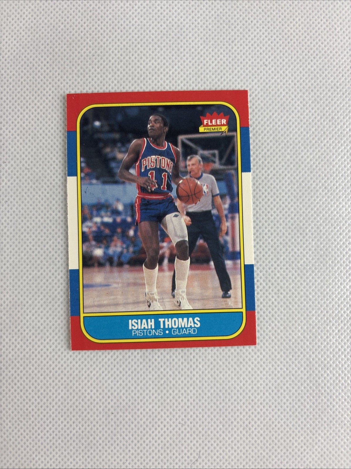 Isiah Thomas 1986 Fleer #109 Rookie Card