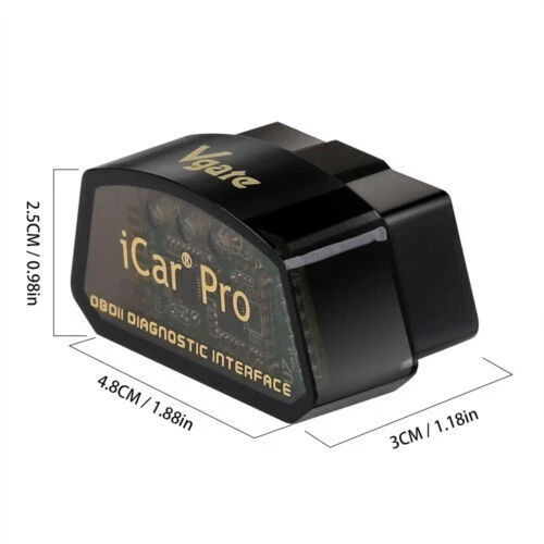 Adaptador Vgate iCar Pro Bluetooth 4.0 OBD2 Herramienta de Escáner de Diagnóstico Lector de Código Foto 3 de 4