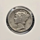 1942-D Mercury Dime 90% Silver US Mint Denver