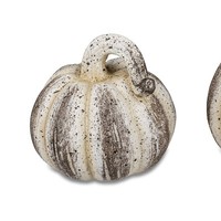 Dekoobjekt KüRbis Herbst D. 12Cm Creme Braun Antikfarben Formano Wa