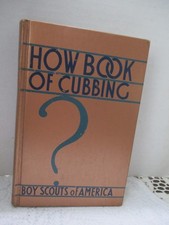 How Book of Cubbing 1941 Vintage Boy Scout America