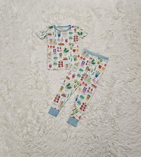 Little Sleepies FARMER'S FARMERS MARKET Two Piece Pajamas SIZE 4T