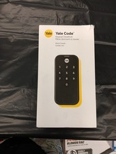 Yale Master Lock Electronic Keypad Deadbolt in Black Suede Finish | BRAND NEW