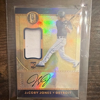 Panini 2017 Chronicles Gold Standard Jacoby Jones RC Auto Jersey /199 #50