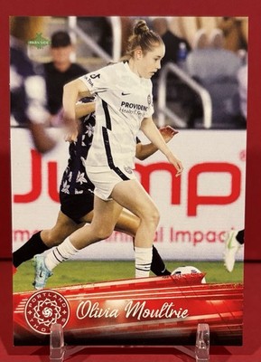 2021 OLIVIA MOULTRIE TRUE RC PARKSIDE #300 USWNT PREMIER EDITION USA ROOKIE CARD