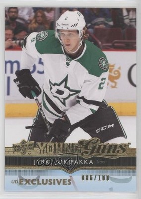 2014 Upper Deck Young Guns UD Exclusives /100 Jyrki Jokipakka #461 Rookie RC av1
