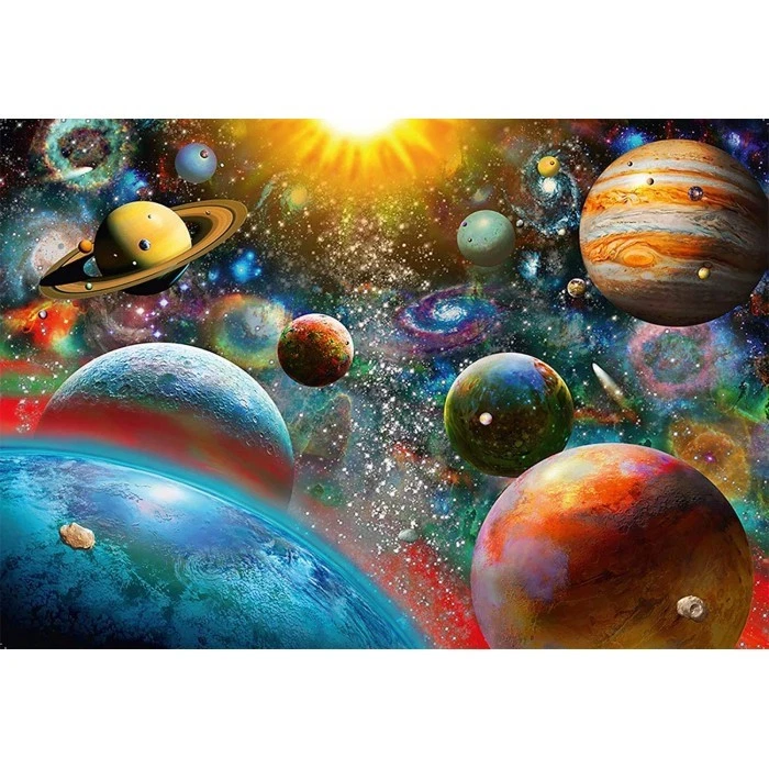 PUZZLE 1000 PEZZI ravensburger PLANETARY VISION originale PIANETI - Immagine 2 di 2