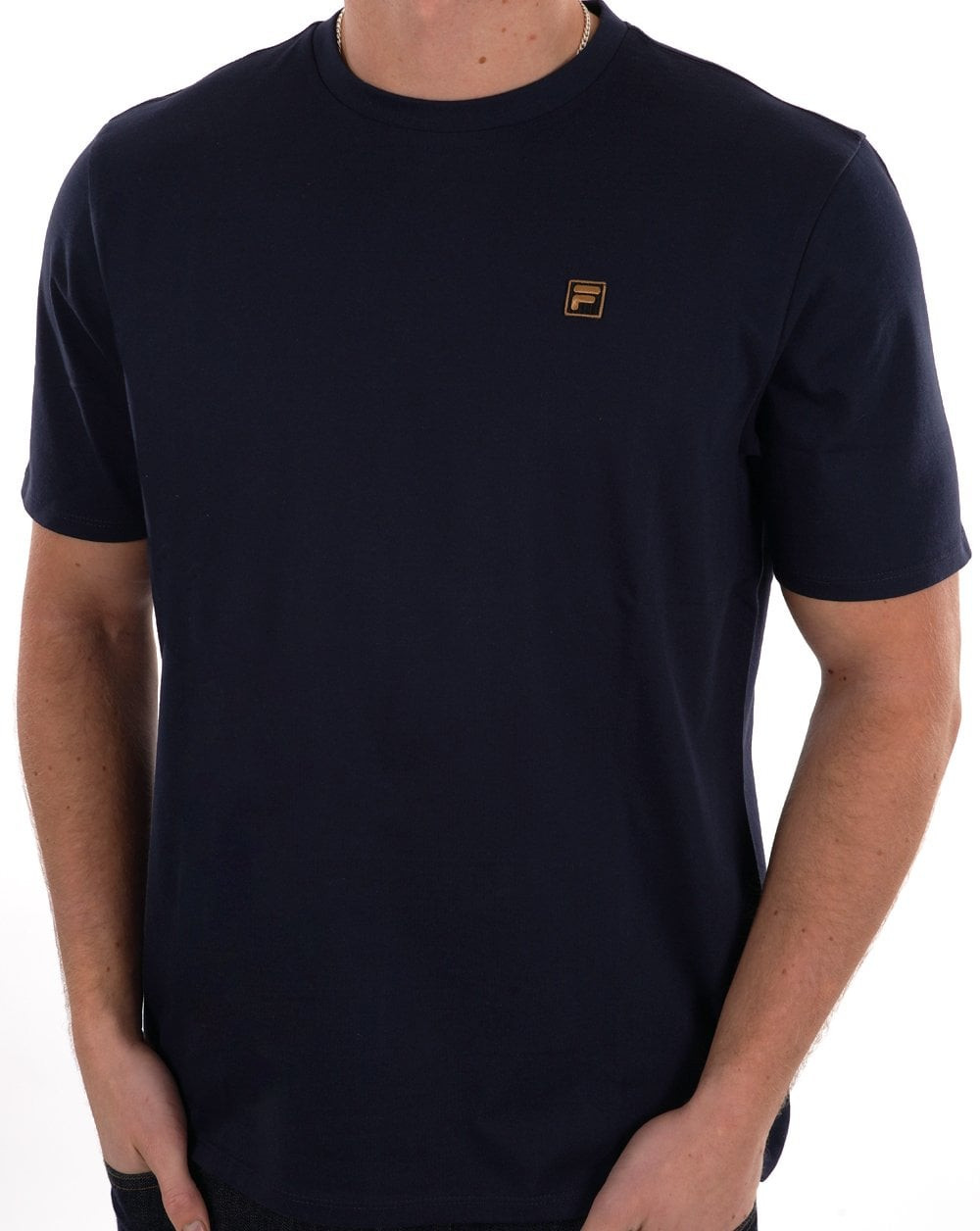T shirt Fila G Yaxley blu scuro