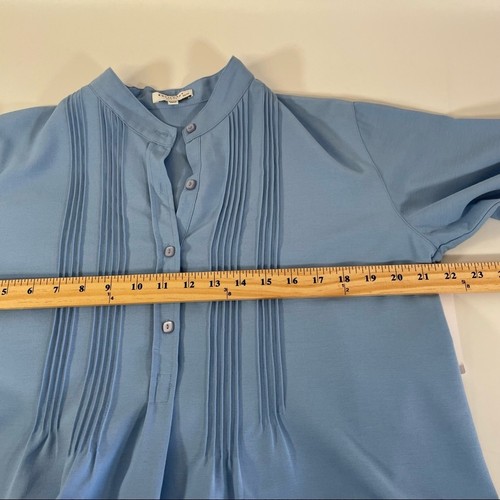Equipment Bina Blue Eclipse Oversized Tunic Blouse Women's size XS - Picture 11 of 12