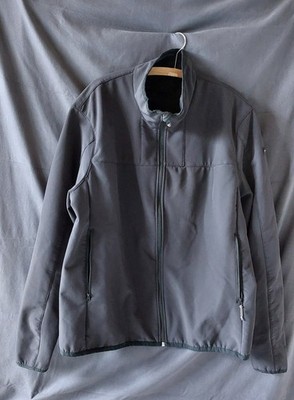 Schwarze Softshelljacke von Forclaz in der Größe 3XL