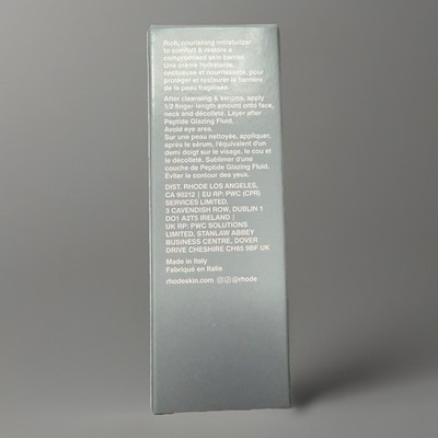 RHODE ~ BARRIER RESTORE CREAM Moisturizer ~ 50 ML / 1.7oz NEW IN