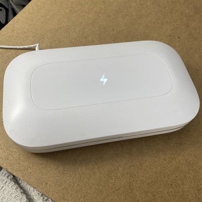 PhoneSoap Pro UV SMARTPHONE SANITIZER & UNIVERSAL CHARGER in White PSPROv1W