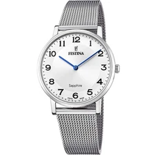 Festina Swiss Swiss Made Stainless Steel 39mm Quartz Wristwatch F20014-5
