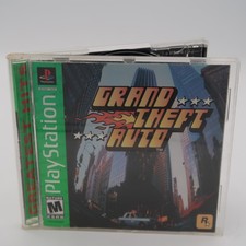 Grand Theft Auto (Sony PlayStation 1, 1998) CIB Clean Tested