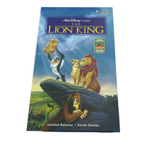 Disney THE LION KING Plush Doll  8 in Series in VHS Style Box NEW SEALED