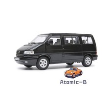 1:18 Schuco  Volkswagen T4 Caravelle Schw Travel Van Bus Alloy Car Model
