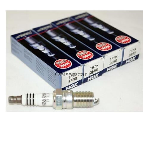 NGK Iridium IX Spark Plugs TR7IX # 3690 4 pieces