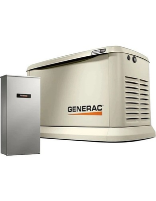 #ad Generac Guardian 26kW Standby Generator w 200 amp Transfer Switch 7291 $1795.00
