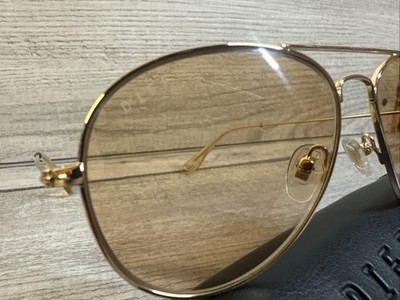 Diff Eyewear Gold Sunglasses Aviators With Case | eBay display picture 1