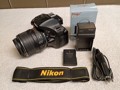 Nikon D5200 24.1MP Digital Camera w/18-55mm VR Zoom Lens - Nice!