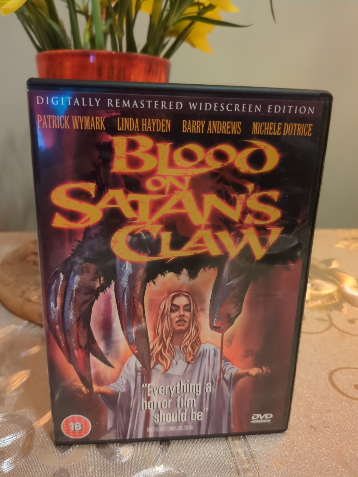 Blood On Satan's Claw . Region UK DVD Digitally Remastered Widescreen Edition.