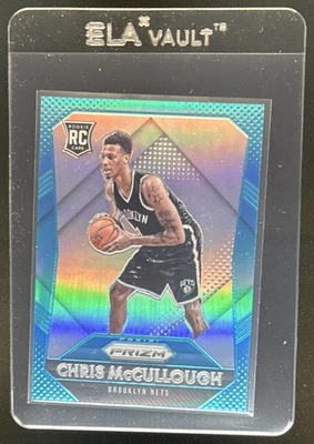 2015-16 Panini Prizm Chris McCullough Light Blue Prizm Rookie RC #/199 Nets - Image 1 of 2