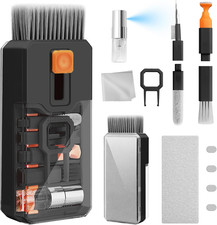 Keyboard Cleaner Laptop Cleaning Kit, All-In-1 for Computer PC, Black