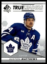 AUSTON MATTHEWS 2022-23 SP AUTHENTIC TRUE LEADERS TORONTO MAPLE LEAFS #TL-5