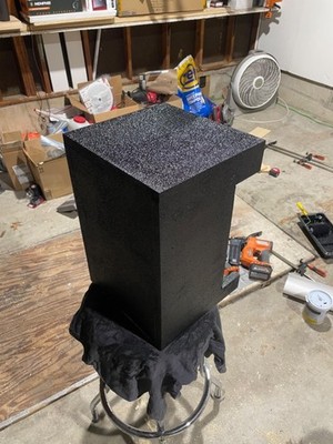 1 Quart Black Speaker Paint, Professional Texture Coating for Road Cases New