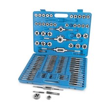 110 PCS Metric Tap and Die Set, Metric Screw Threads M2-M18 for Cutting Exter...