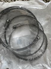 PACK of 4 McMaster-Carr 5574K25 Worm Drive Clamp 304 SS 4&rdquo;-4-3/4"