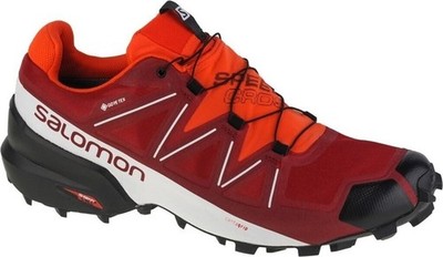 Salomon Speedcross 5 GTX Herren. Wasserdicht,  Biking Red White Black