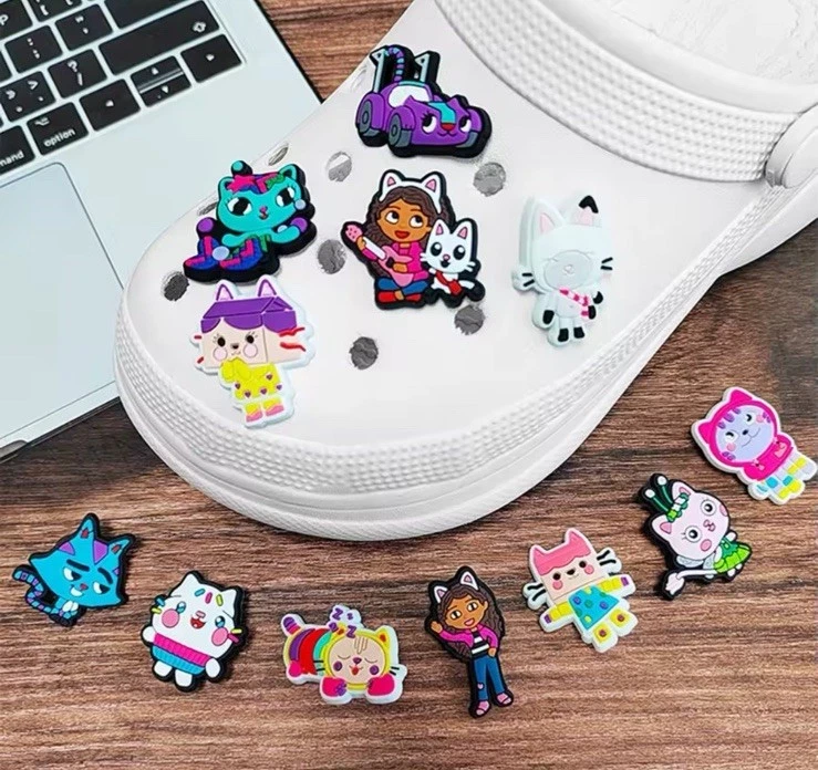 12 Gabby's Dollhouse Croc Charms Bubble Shoe Clog Charms You Get All 12 Charms