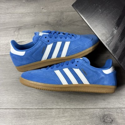 Adidas Samba ADV Skateschuhe ''Blue Bird / Gum'' - Größe UK 10 / EU 44 2/3